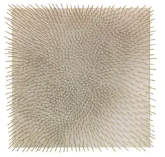 Günther Uecker, Weißes Feld, 1965, Object