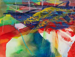 Gerhard Richter, Gebirge, 1984, Watercolor