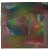 Rot-Blau-Gelb by Gerhard Richter, 1973, Oil, sold Dec 2017