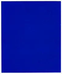 Yves Klein, Monochrome bleu (IKB 242 A), Um 1958/59, Mixed media