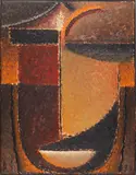 Alexej von Jawlensky, Abstrakter Kopf: Orient - Verhaltene Glut