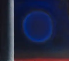 Rupprecht Geiger, E 206, 1955, Egg tempera on canvas