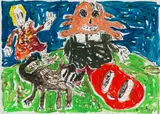 André Butzer, Untitled, 2005, Oil on canvas