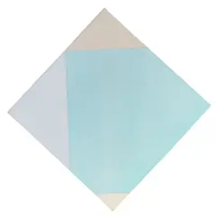 Helles Doppelquadrat by Max Bill, 1962, Oil on canvas, sold Dec 2017