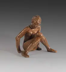 Sitzende by Georg Kolbe, 1928, Bronze, sold Dec 2017