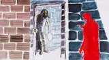 Daniel Richter, Ohne Titel, 2006, Mixed media