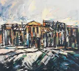 Detlev Foth, Riga, 2002, Oil on canvas