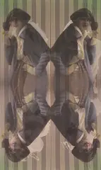 Axel Heil, Papillon (Nina de Montparnasse), 2009/2013, Mixed media
