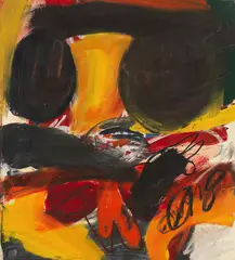 Negerin II by Walter Stöhrer, 1964, Oil on canvas, sold Dec 2017