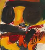 Walter Stöhrer, Negerin II, 1964, Oil on canvas