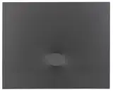 Turi Simeti, Un ovale grigio, 1986, Acrylic on canvas