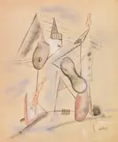(d. i. Wolfgang Schulze) Wols, Untitled, 1937, Watercolor