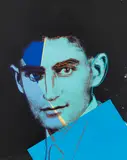Andy Warhol, Franz Kafka (Ten Portraits of Jews of the Twentieth Century), 1980, Silkscreen