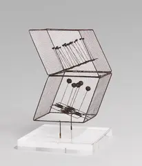 Eckstein (ehemals "Zwei Kubaner") by Günter Haese, 1988, Sculpture, sold Dec 2017