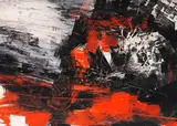 Fred Thieler, Ohne Titel, 1958, Acrylic on cardboard