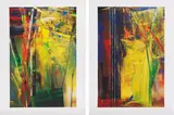 Victoria I, Victoria II by Gerhard Richter, 1986, Offset in colors, sold Dec 2017