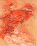 Hann Trier, Sopranarie, 1962, Oil on canvas