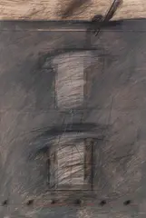 Karl Fred Dahmen, Von Tag auf Tag, 1975, Colored pencil drawing