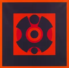 Hans-Albert Walter, Ohne Titel, 1971, Acrylic