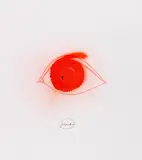Otto Piene, Ohne Titel (Auge), Um 1963/1966, Mixed media