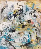 Rolf Cavael, Komposition 79/F3, 1979, Oil on canvas