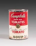 Andy Warhol, Campbell's Soup Can: Tomato Soup, Um 1970, Object