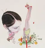 Léopold Rabus, Jardin Clos (Franc d'Assisi), 2005, Mixed media