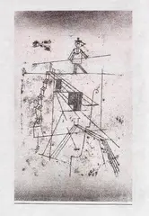 Paul Klee, Seiltänzer, 1923, Lithograph