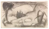 Franz Marc, Abstrahierte exotische Landschaft
