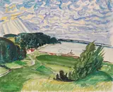 Erich Heckel, Blick auf Au und Förde