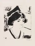 Erich Heckel, A Girl, 1910, Lithograph