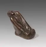 Ernst Barlach, Lachende Alte, 1937, Bronze