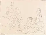 Danses by Pablo Picasso, 1954, Lithograph, sold Dec 2017