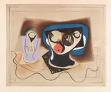 Pablo Picasso, Le verre d'absinthe, Um 1965, Etching and aquatint in colors