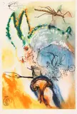 Alice’s Adventures in Wonderland by Salvador Dalí, 1969, Etching in colors, sold Dec 2017