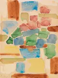 Blumenstillleben by Alexej von Jawlensky, Ca. 1922/1925, Watercolor, sold Dec 2017