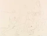 Jeu du Taureau by Pablo Picasso, 1954, Lithograph, sold Dec 2017