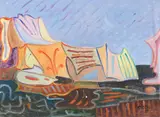 Werner Gilles, Ischialandschaft (Schluchten)