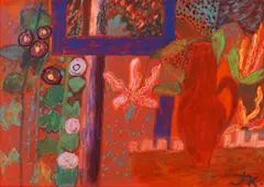 Ida Kerkovius, Blumenstillleben, Ca. 1964, Pastel