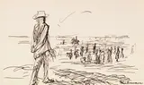 Max Liebermann, Am Strand