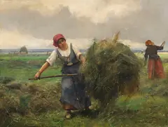 Julien Dupré, La Fenaison (Die Heuernte), Ca. 1890-1895, Oil on canvas