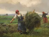 Julien Dupré, La Fenaison (Die Heuernte), Ca. 1890-1895, Oil on canvas