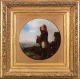 Carl Spitzweg, Der strickende Soldat