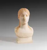 Artur Volkmann, Weibliche Porträtbüste II, Ca. 1890, Marble