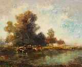 Otto Eduard Pippel, Alte Mühle in Bayern