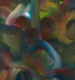 Rot-Blau-Gelb by Gerhard Richter, 1973, Oil on canvas, sold Jun 2017