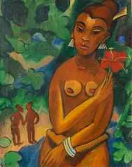Max Pechstein, Ronmay, 1917, Oil on canvas