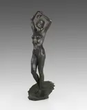 Fritz Klimsch, Nereide auf der Muschel, 1936/37, Sculpture