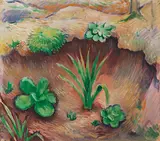 August Macke, Pflänzchen im Wald