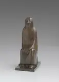 Ernst Barlach, Sitzende Alte, 1933, Bronze